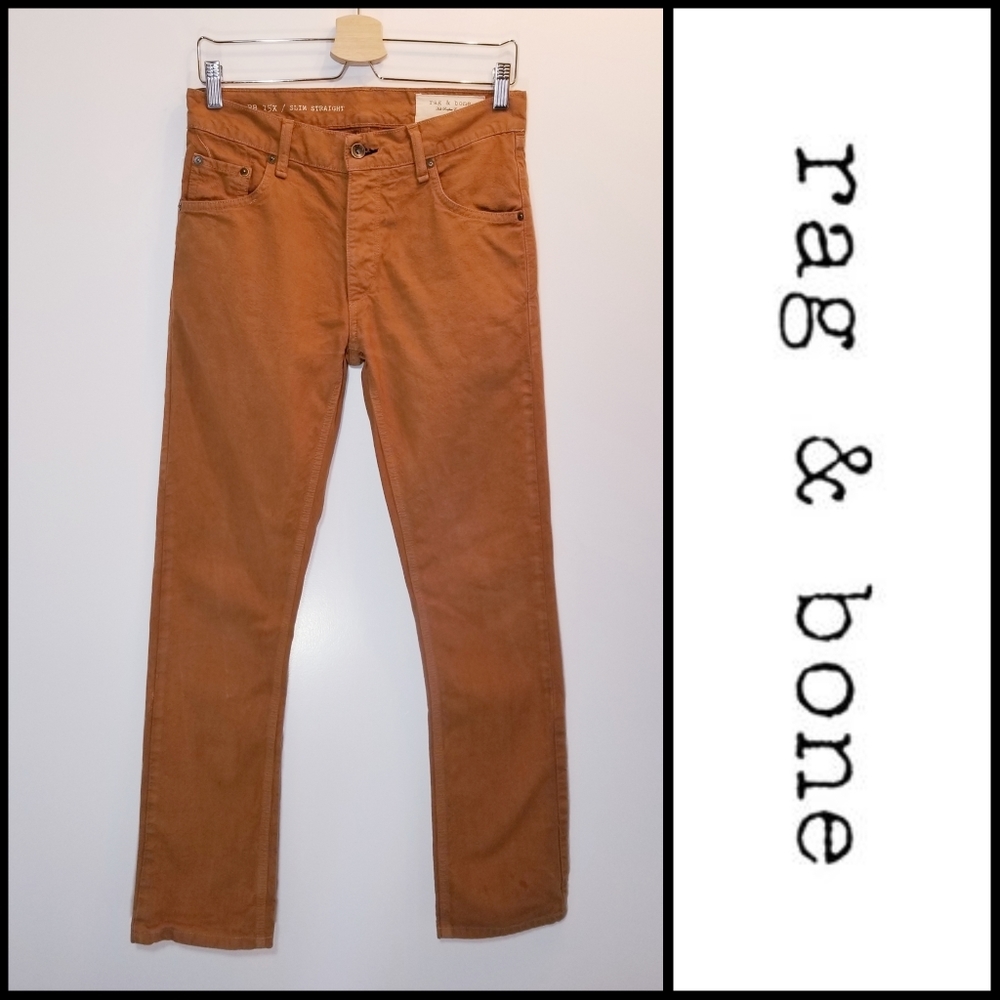 Rag & Bone RB 15X Slim Straight Pants